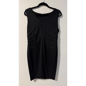 Ivanka Trump Women’s Sleeveless Black Sheath Dress – Size 12